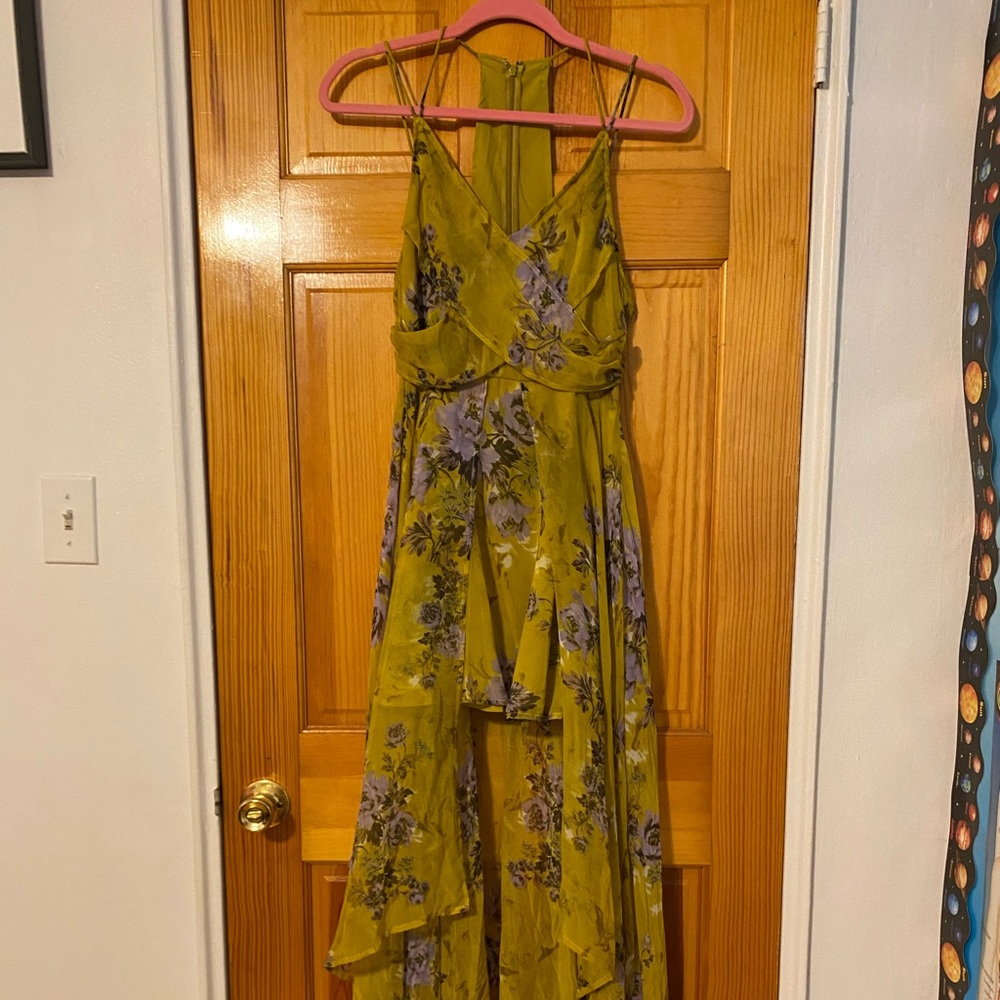 ASOS DESIGN wrap front maxi dress
